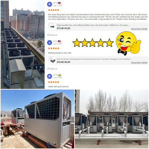 Модульный охладитель воды с воздушным охлаждением и тепловой насос с компрессором прокрутки 60KW-360KW - Product Image 6