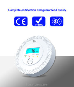 <span class=keywords><strong>Détecteur</strong></span> <span class=keywords><strong>de</strong></span> <span class=keywords><strong>monoxyde</strong></span> <span class=keywords><strong>de</strong></span> <span class=keywords><strong>carbone</strong></span> à piles PGST avec écran LCD numérique, capteur d'alarme CO pour système <span class=keywords><strong>de</strong></span> sécurité domestique - Product Image 6