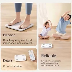 เครื่องชั่งน้ำหนักวัดไขมันในร่างกาย Mijia รุ่น S400 MJTZCO1YM ใช้แอป MiJia Fit สำหรับวัดองค์ประกอบร่างกายอัจฉริยะ เหมาะสำหรับผู้ใหญ่และเด็ก ใช้ในบ้าน - Product Image 2