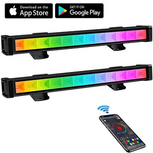 Nhà Máy Trực Tiếp Thông Minh Rgbcw Tường Máy Giặt Ánh Sáng 45W Ứng Dụng Điều Khiển Rgbcw <span class=keywords><strong>LED</strong></span> Tường Máy Giặt Tuyến Tính Đèn - Product Image 4