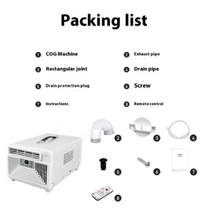 Máquina de Aire Acondicionado Portátil de Doble Propósito, Integrada, con Función de Calefacción y Refrigeración, para Tiendas de Campaña y Uso en Exteriores - Suministro Directo de Fábrica - Product Image 4