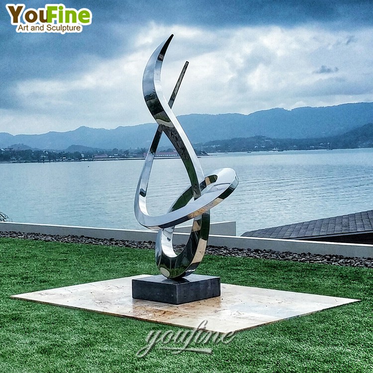 Stainless Steel Sculpture - Modern Garden Art