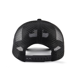 BSCI OEM Custom 5 pannelli ricamo Logo sport in cristallo Baseball berretto da camionista da donna a scatto a maglia Corras Hip Hop performance - Product Image 3