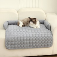 Coussin de canapé pour animaux de compagnie en forme de U, personnalisé, en gros, pour l'hiver, solide, rafraîchissant, écologique, épaissi, anti-griffures pour chats et chiens, antidérapant