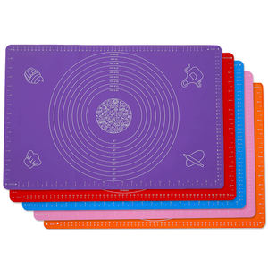 Tapis de pâtisserie en silicone antidérapant réutilisable 60*40 CM, gadgets de cuisine en silicone, tapis de cuisson en silicone - Product Image 6