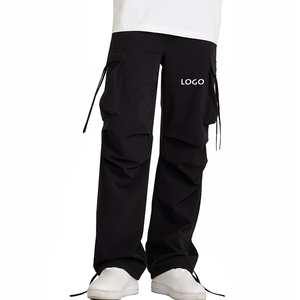 Outdoor Casual Sport Snelle Droge Heren Broek Hoge Kwaliteit Wijde Benen Grote Zak Losse Heren Cargo Broek - Product Image 1