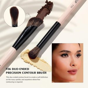 Per Jessup professionale Set di pennelli T509 8 pezzi per il trucco degli occhi con spugnetta SP002 di buona qualità per il viso e le labbra