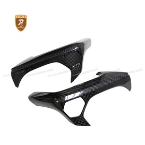 Cubierta de Manija Interior de Puerta de Fibra de Carbono Forjada para Lamborghini Huracan LP610 LP580 2014-2017 (LHD), Repuesto - Product Image 6