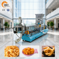 Machine industrielle à double vis pour chips de maïs, machine à tortillas de maïs, ligne de production de snacks frits (bugles)