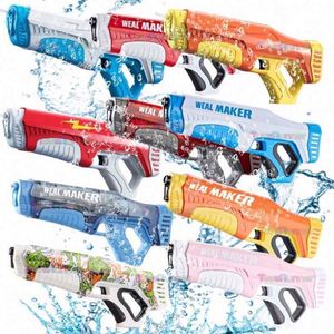 Pistola de Agua Eléctrica con Funda, Pistola de Agua de Gas ABS, Inyector Automático de Verano, Super Soaker, Juguete de Pistola de Agua para Niños - Product Image 3