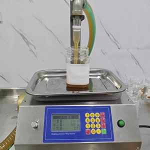 Weighing Beverage Glass Honey Filling Machine Semi-Automatic Weight Control Peristaltic Pump High Accuracy Hot Selling <b>STRONG</b> - Product Image 1