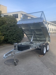 Rimorchio Ribaltabile Utilitario con Sistema Frenante Elettrico Completamente Saldato, Unità di Sgancio d'Emergenza e Sollevamento Idraulico - Product Image 5