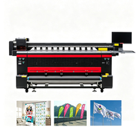 Nouvelle arrivée : imprimante éco-solvant grand format 1,3 m pour impression jet d'encre sur vinyle, autocollants, bannières flexibles et transfert par sublimation