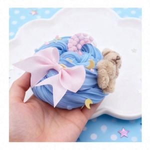 Imaginative Kawaii Factory DIY Fun Set Colorful Fluffy Playdough Toy Educational Children Squishy <b>Slime</b> Bulk Wholesale Kit - Product Image 3