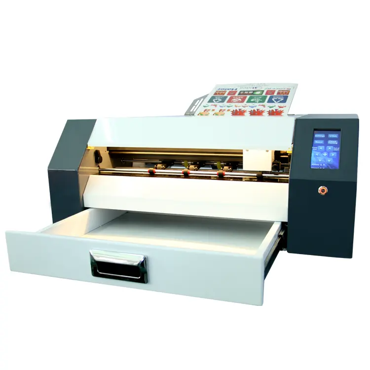 Cutting Plotter Sticker Cutter Contour Cutter Sistem Makan Otomatis untuk Label