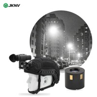 JKNV Gen2+ FOM1200 Lunettes de vision nocturne à trois fils avec contrôle de gain externe P45, portée 1000m, 30fps, alimentation automatique