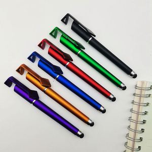 Soporte para Teléfono Móvil con Pantalla Táctil, Logotipo y Código QR Impresos, Bolígrafo Promocional de Plástico, Bolígrafo Metálico Neutral para Firmas - Product Image 4
