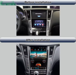 13.6'' Qualcomm Android 12 Car for Stereo <strong>with</strong> Built-in GPS &amp; <strong>CD</strong> <strong>Player</strong> for Infiniti Q50/Q50L 2015-2019 Dashboard Mount - Product Image 3