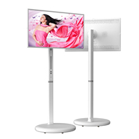 Écran tactile capacitif IPS LCD de 27/32 pouces avec système d'exploitation Android intégré CMS pour solutions publicitaires de télévision intelligente portable