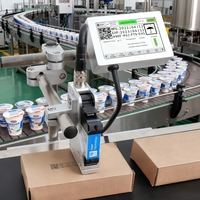 Offres Exceptionnelles : Imprimante Jet d'Encre DOCOD T180E 12,7 mm pour Dates de Péremption, Codage en Ligne, Impression de Données Variables et Codes-Barres pour Boîtes et Bouteilles