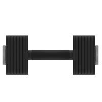 Ensemble d'haltères réglables carrées 16-56 kg, vente en gros OEM/ODM, pour femmes et hommes, entraînement de force, poids libres, équipement de gym à domicile