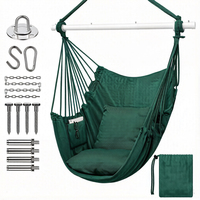 Hamac suspendu pliable moderne pour jardin, chaise suspendue portable pour la détente en plein air, camping, patio, chambre, salon