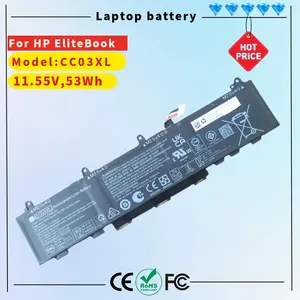 อะไหล่แบตเตอรี่แล็ปท็อป53wh Cc03XL สำหรับ HP ZBOOK firefly 14, EliteBook 830 835 840 845 G8 G7 <span class=keywords><strong>ProBook</strong></span> 635 Aero L78555-005 - Product Image 2