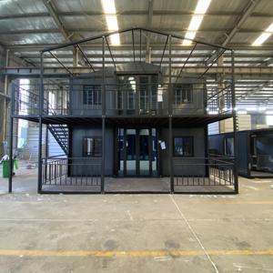 Maison préfabriquée pliable à bon <span class=keywords><strong>prix</strong></span>, 20 pieds, 40 pieds, 2 étages, maison préfabriquée de luxe, 2 étages, 40 pieds, maisons conteneurs extensibles, maison conteneur - Product Image 2