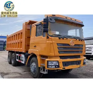 China pesado SHACMAN F3000 M3000 6x4 380HP 20cbm usado camión volquete en venta
