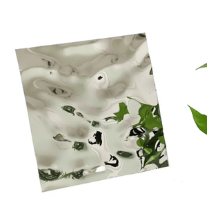 Placa <span class=keywords><strong>de</strong></span> Color 8K, decoración dorada, Panel <span class=keywords><strong>de</strong></span> pared 3d, onda <span class=keywords><strong>de</strong></span> agua con sello, acabado <span class=keywords><strong>de</strong></span> espejo, 201, 304 - Product Image 6