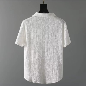 Nouvelle Collection – Ensemble Décontracté Homme Printemps-Automne : <span class=keywords><strong>Chemise</strong></span> Col Montant Ample et Respirante et Pantalon – Idéal pour le Quotidien - Product Image 4