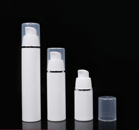 Flacon pompe sans air personnalisé 15ml 30ml 50ml, pulvérisateur vide en PP pour lotion et sérum, emballage écologique pour soins de la peau PPWR