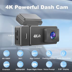 <span class=keywords><strong>Camera</strong></span> hành trình trước và sau 4K với tầm nhìn ban đêm, WiFi kép, ứng dụng điều khiển, hộp đen xe hơi & <span class=keywords><strong>camera</strong></span> xe cộ - Product Image 6