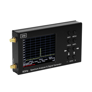 Analyseur de spectre RF HAMGEEK <span class=keywords><strong>SA6</strong></span> 35MHz-6200MHz, multimètre RF, explorateur de spectre + antenne log-périodique HT6 - Product Image 5