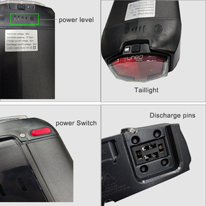 Batterie de vélo électrique AMPERE ALTER 36V 17.5Ah pour vélo électrique pliable à cadre bas 48V 14Ah pour EMMO Vgo C, vélo électrique <span class=keywords><strong>Evelo</strong></span> Galaxy Lux - Product Image 3
