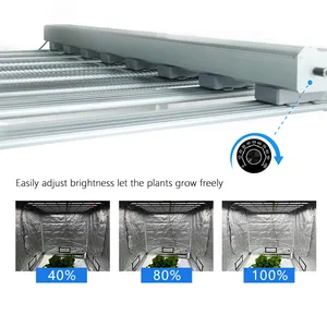 Factory Directly 640W 720W Full Spectrum Greenhouse Led Grow Light IP65 Aluminum Body For Medical Farm