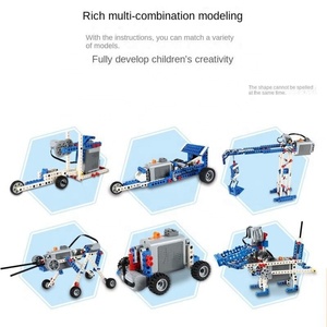 Juegos de Bloques de Construcción, Juguetes Programables, Bloques de Construcción Moc, Otros Juguetes Educativos, Máquinas Motorizadas, Juego de Bloques de Enseñanza de Ciencias, Regalo - Product Image 5