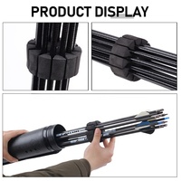 SPG Flèche Stand Tir À L'arc Outil EVA Mousse Rond Rack Séparateur 12 Packs Flèches Carquois Extérieur Portable Protection Accessoires