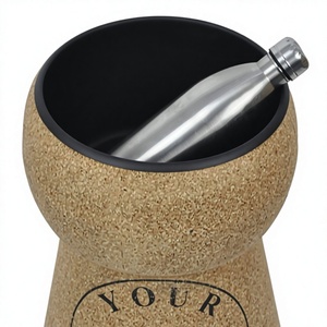 Modern Design Wine Cooler Sheet Iron Pedestal Base Cork Cover Ice Bucket For Party Cooling Beverage Tubs <b>Bar</b> Event Decoration - Product Image 1
