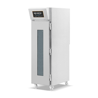 CE Étuve de fermentation et de refroidissement pour boulangerie avec humidificateur et double porte vitrée
