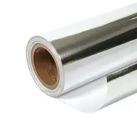 Carta adesiva metallizzata con lamina d'argento autoadesiva con retro autoadesivo in argento lucido per la stampa di etichette