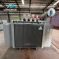 Transformateur de distribution immergé dans l'huile monophasé/triphasé 160 KVA 200 KVA 480V 50/60Hz fourni par le fabricant