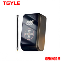 Pompe à air sans fil à batterie lithium haute performance pour gonflage de pneus de voiture 150 PSI 120W avec écran LED CE
