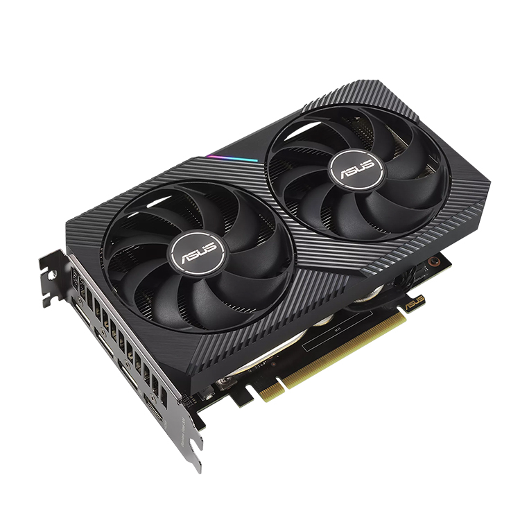 ASUS DUAL Geforce RTX 3060 Ti V2 MINI 8GB - Used Gaming Card