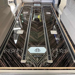 2023 set da pavimento per interni di furgoni di lusso personalizzati pavimento in legno per auto impermeabile per auto VIP Coach Business Cars - Product Image 2