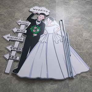 Support publicitaire en plastique ondulé léger et économique pour événements et promotions à court terme - Product Image 4