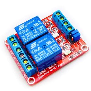 DC 24V izole Optocoupler ile yüksek ve düşük seviye H/L seviye tetik modülü DC 24V tarafından tetiklenen DC 24V 2 kanal röle modülü - Product Image 2