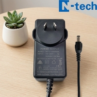 Adaptateur secteur mural 12V 6A 72W pour caméra de sécurité CCTV, sonnette intelligente, interphone avec prises US EU UK AU, certifié UL CE FCC SAA