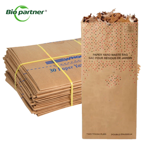 Bolsas de Papel Kraft Biodegradables al por Mayor para Hojas de Jardín, Residuos de Jardín, Cortes de Césped - Product Image 1