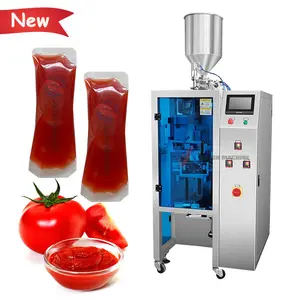 Hochpräzisions-automatische kleine unregelmäßig geformte Beutel-Beutel-Stick Ketchup Tomatenpaste Soßenverpackungsmaschine